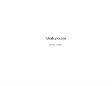 Tablet Screenshot of gratcyk.com
